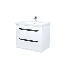 Тумба с умывальником, подвесная, 70 см, белый, Ray, IDDIS, RAY70W0i95K