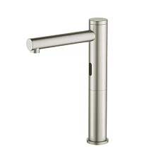 Смеситель для раковины-чаши Timo Saona сенсорный, никель (2323/13F)