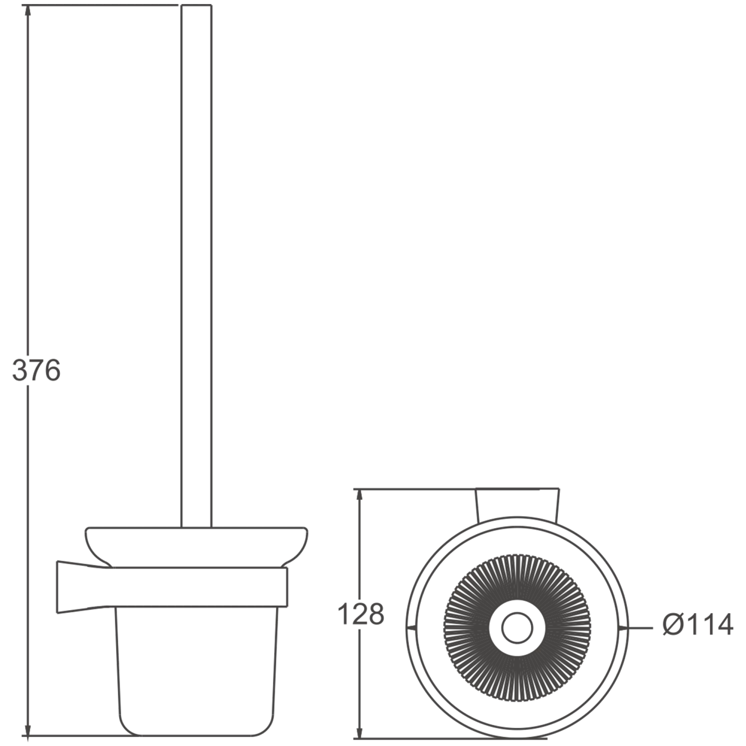 Ёршик BELZ брашированное золото (B91310) - фото 2