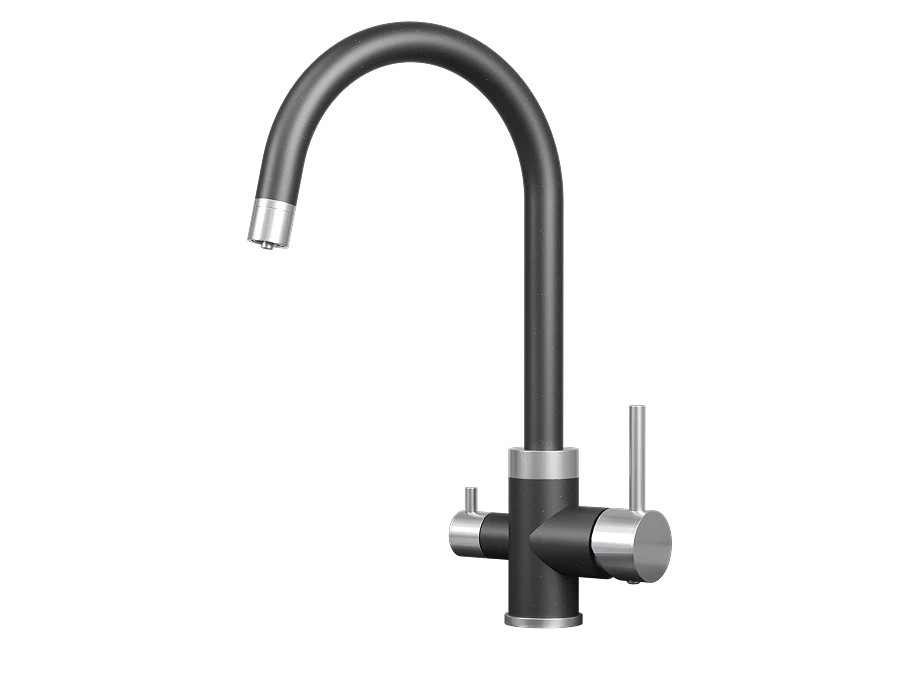 Смеситель для кухни GRANULA (5169, ШВАРЦ) - фото 1