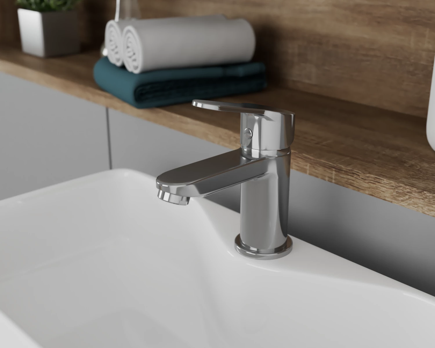 Смеситель для умывальника RUSH Скай (Sky) (SK5720-11) - фото 2