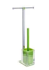 Стойка FIXSEN Rainbow напольная б/д двойной + ерш зеленая (FX-32-04)