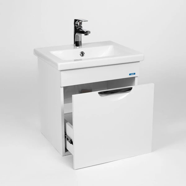 Тумба VIANT "Барселона" 1 ящик подвесная 380х460х500 под раковину .S-UM-COM50/1-w (COMO 50) (VBAR50CO-T1YP) - фото 2