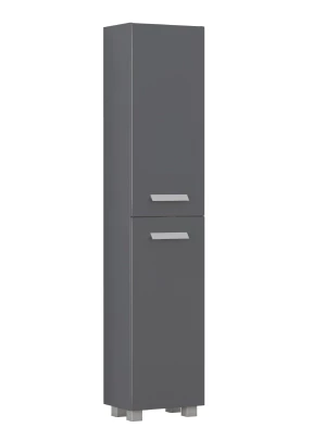Пенал напольный Velvex  Orlando 190, серый (pn.ORL.40 графит) - фото 1