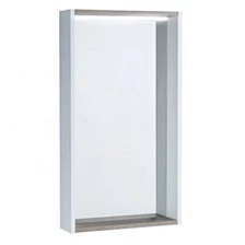 Зеркало Aquaton Бэлла белый, джарра (1A221702BBAZ0)