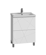 Тумба VIGO Geometry 600-0-2 под раковину 4640021060773 (Фостер) (tn.bsf.GEO.FOS.60.2Y)