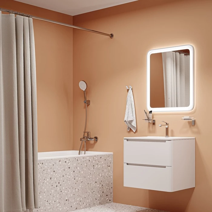 Душевой комплект, хром глянцевый, Optima Home, IDDIS, OPH3FC0i16 Душевой комплект, хром глянцевый, Optima Home, IDDIS, OPH3FC0i16 - фото 5
