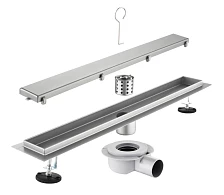 Трап для душа под плитку Savol 80 см (S-DL01L-80)