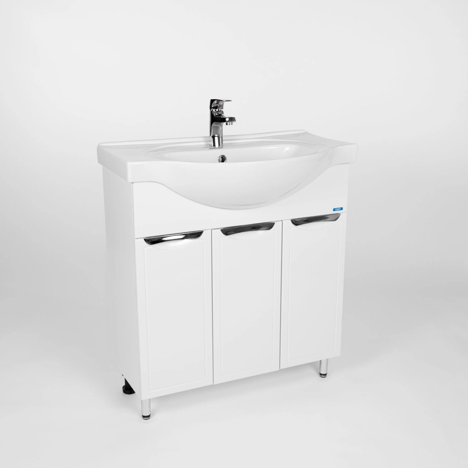 Тумба VIANT "Лима" 3 ств 320х950х820 под раковину 1WH207777 (Энигма 100) (VLIM100EN-T3ST) - фото 2