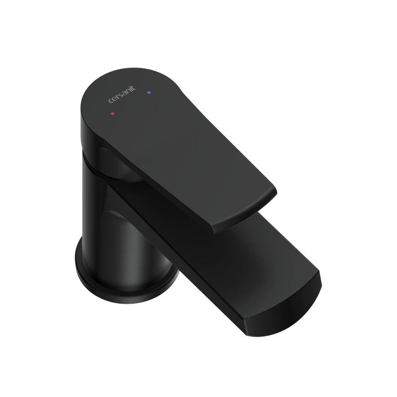 Смеситель для раковины CERSANIT CITY однорычажный черный (68396) - фото 3