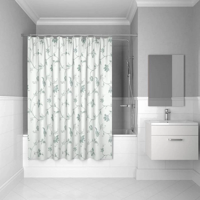 Штора для ванной комнаты IDDIS Elegant 200*200 см elegant silver (SCID132P) - фото 1