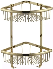 Полка решетка угловая двойная Savol (S-B5854-2)