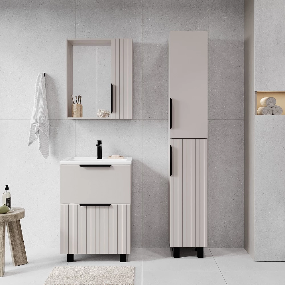 Пенал VIANT "Сицилия" правый капучино 300x300x1900 (VSIC300CAP-PEN) - фото 5