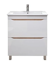 Тумба VIGO Grani 750-0-2 дуб золотой под раковину 4640021062210 (Оскар) (tn.GRI.OSK.75.2Y дуб золотой)