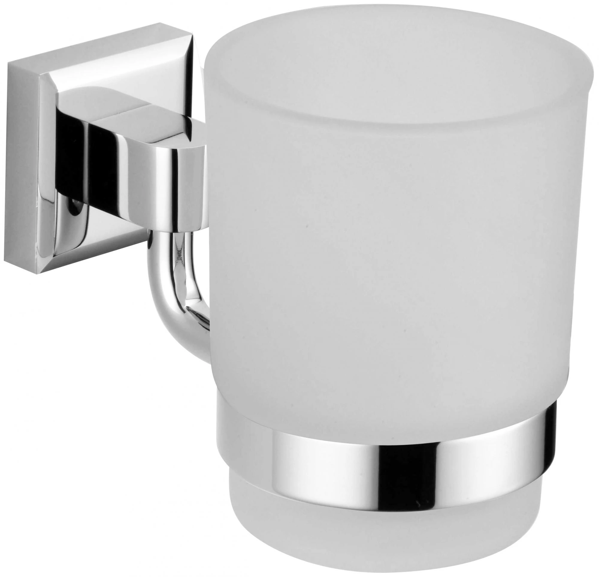 Стакан стеклянный с настенным держателем Savol 95 (S-009558) - фото 1