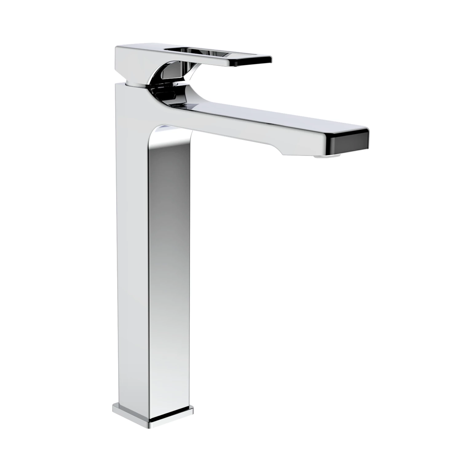 Смеситель Splenka для раковины высокий монолитный, хром (S55.15) - фото 1