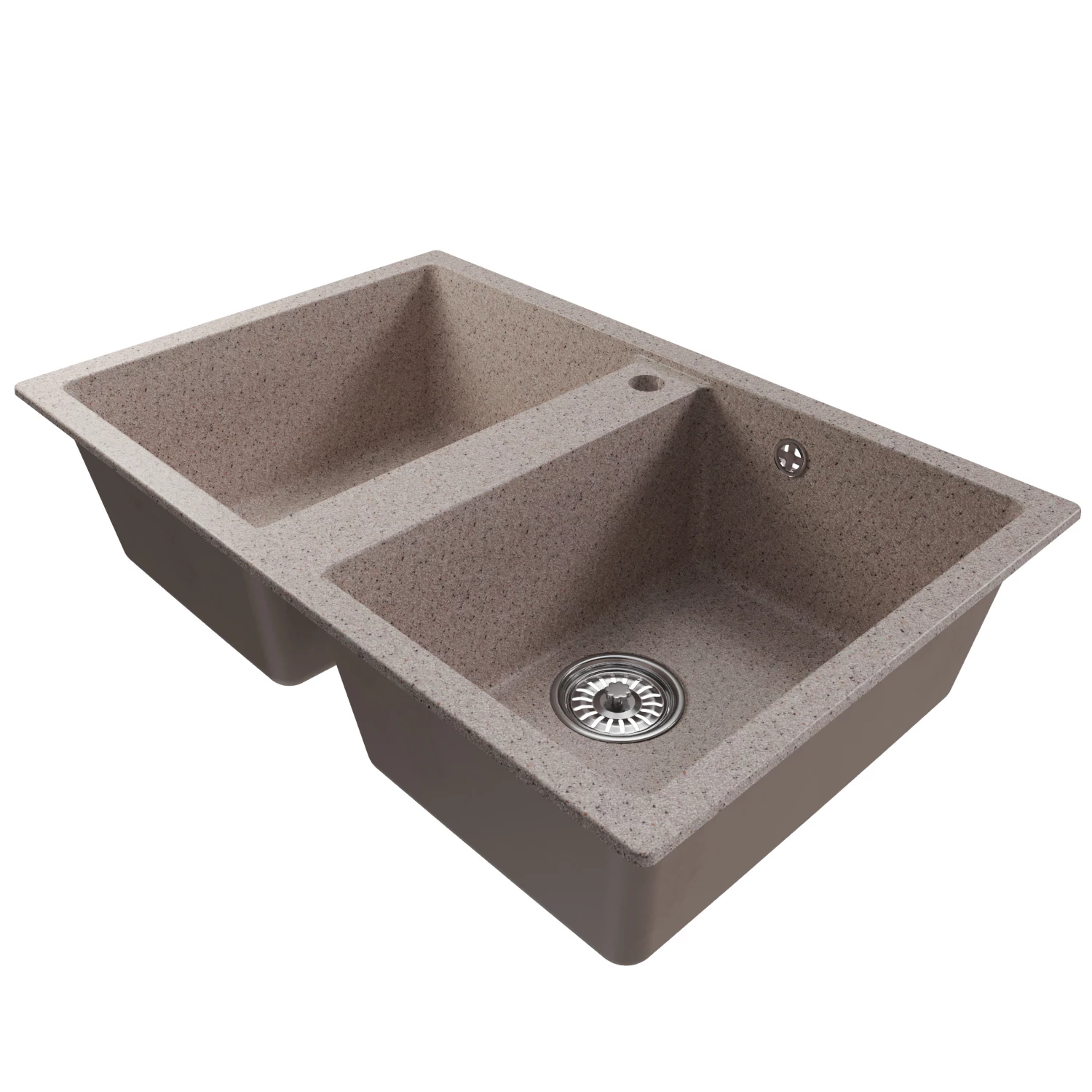 Мойка MIXLINE ML-GM23 двухчашевая песочная (302) 770*500*190мм NEW (552035) Мойка MIXLINE ML-GM23 двухчашевая песочная (302) 770*500*190мм NEW (552035) - фото 1