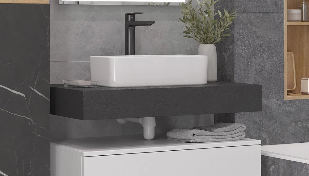 Столешница Velvex Unit 80, графит (st.UNI.80-627) - фото 2