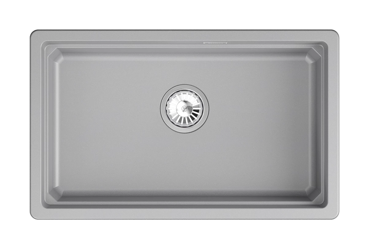 Кухонная мойка GRANULA кварц (7303iU, АЛЮМИНИУМ) - фото 2