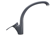Смеситель для кухни ULGRAN Classic антрацит (U-001-343)