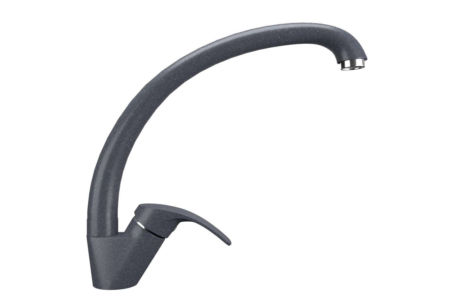 Смеситель для кухни ULGRAN Classic антрацит (U-007-343) - фото 1