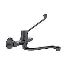 Смеситель для кухни BELZ оружейная сталь (B79019-3)