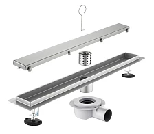 Трап для душа под плитку Savol 70 см (S-DL01L-70)