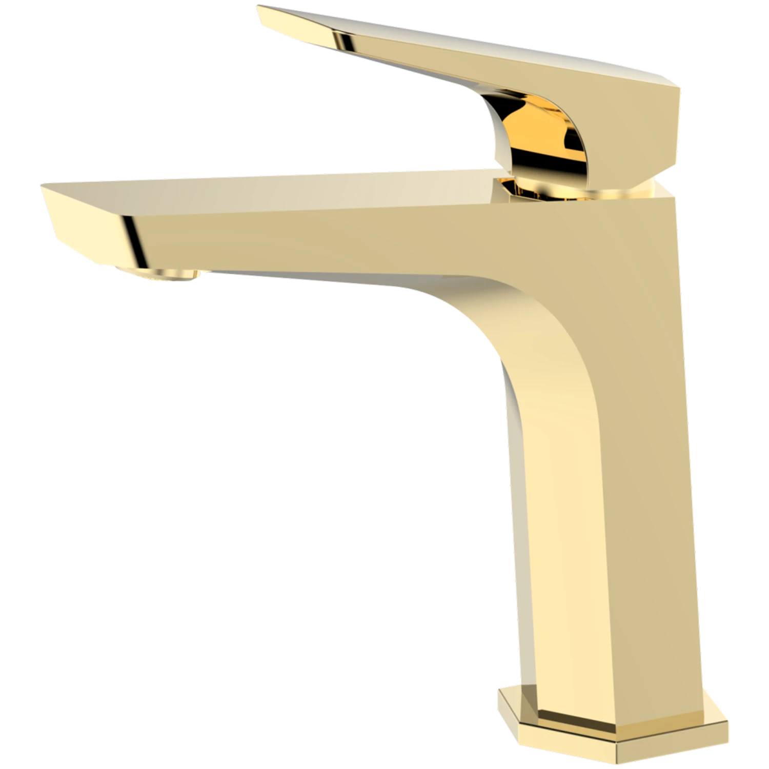 Смеситель для раковины HAIBA золотой (HB10726-5)