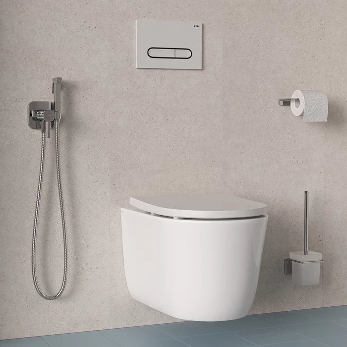 Встраиваемый смеситель с гигиеническим душем IDDIS Axes хром глянцевый (006SBS0i08) - фото 3