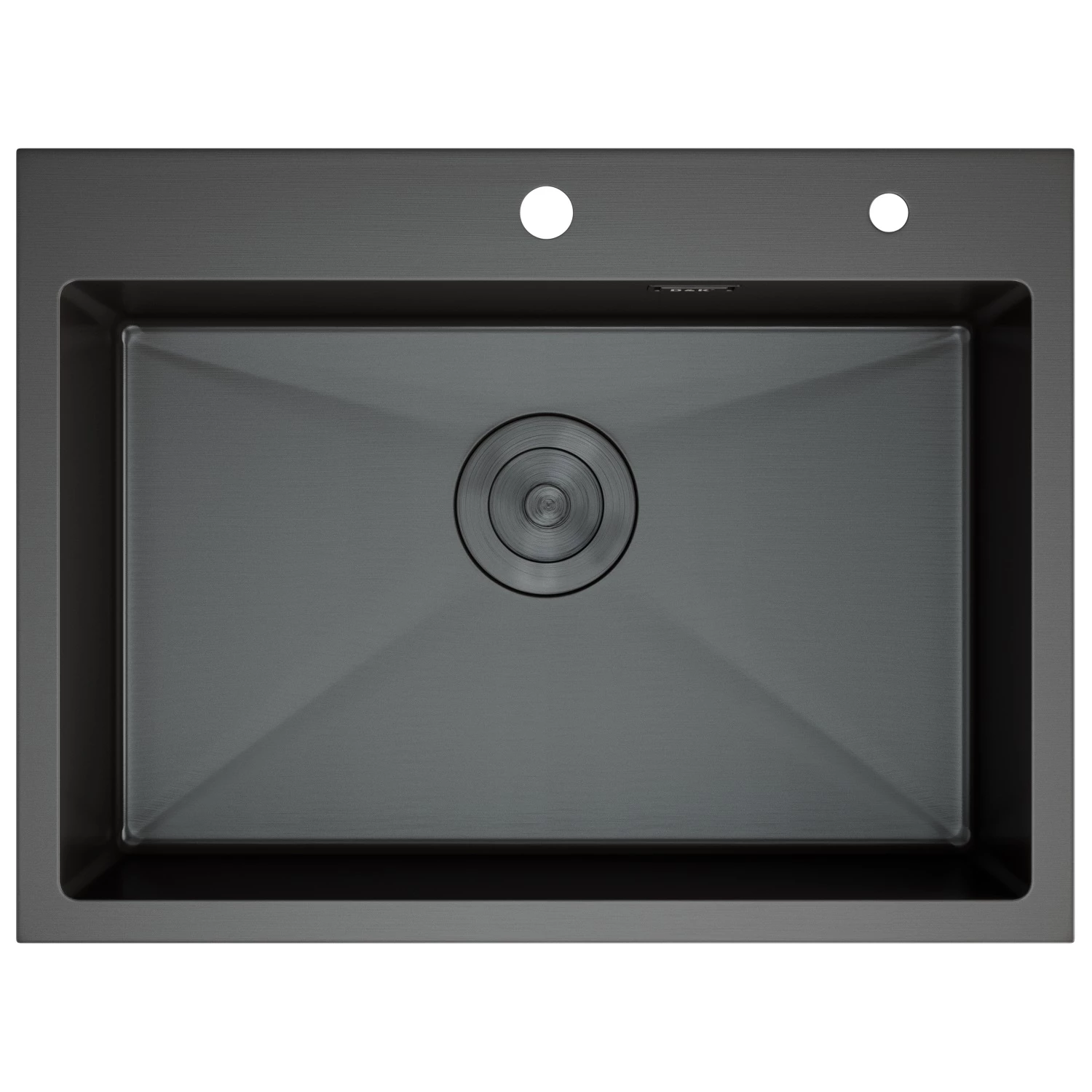 Кухонная мойка DQ нержавеющая сталь графит (DKS605006)