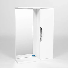 Зеркальный Шкаф VIANT  "Барселона" 50 без света 160х500х700 (VBAR50-ZSH)