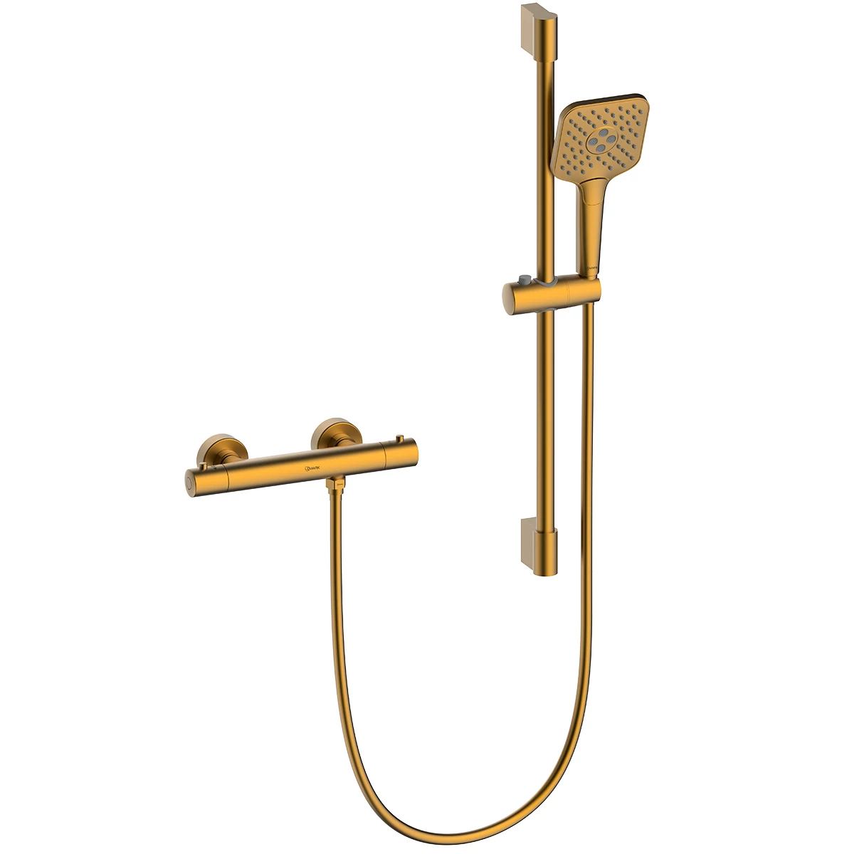 Смеситель Lemark Valday для душа, термостатический (LMF-8144B-BRG) - фото 1