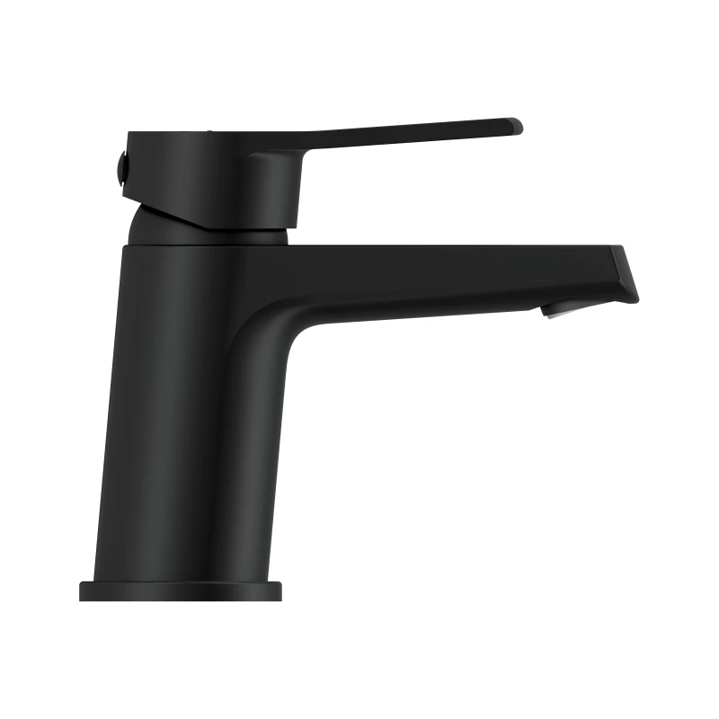 Смеситель для раковины CERSANIT CITY однорычажный черный (68396) - фото 2