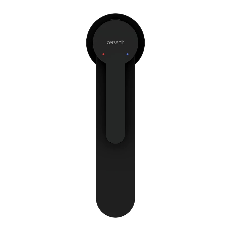 Смеситель для раковины CERSANIT OLIVA однорычажный черный (68960) - фото 6