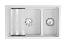 Кухонная мойка GRANULA кварц (7304iU, АРКТИК)