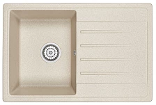 Кухонная мойка GRANULA Standart (7602, БЕЖЕВЫЙ)