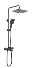 Душевая система HAIBA черный (HB24537-7)