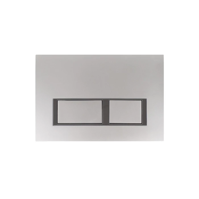 Клавиша смыва IDDIS Unifix универсальная, матовый хром 009 (UNIS9MCi77) - фото 1