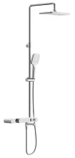 Душевая система Cersanit VIVO термостатическая с кнопочным управлением (64529)