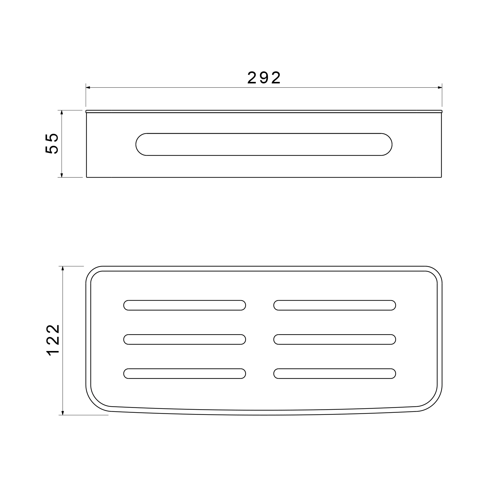 Полка Timo Luiroникель (18578/13) Полка Timo Luiroникель (18578/13) - фото 2