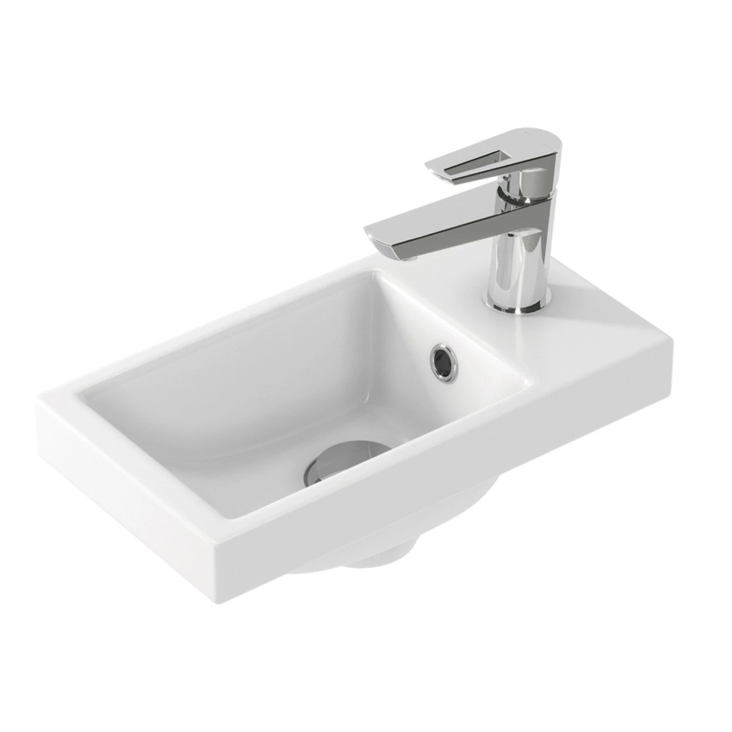 Раковина VIGO COMO 40 Cersanit белая (Ц0000008857) - фото 1