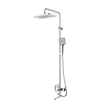 Душевая система с тропическим душем и изливом IDDIS Parker (PARSB3Fi06)