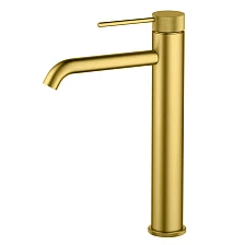 Смеситель для раковины-чаши Timo Saona золото шлифованное (2411/20F)