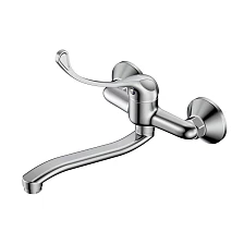 Смеситель Rossinka для кухни/раковины с S-образным поворотным изливом (Y35-24)