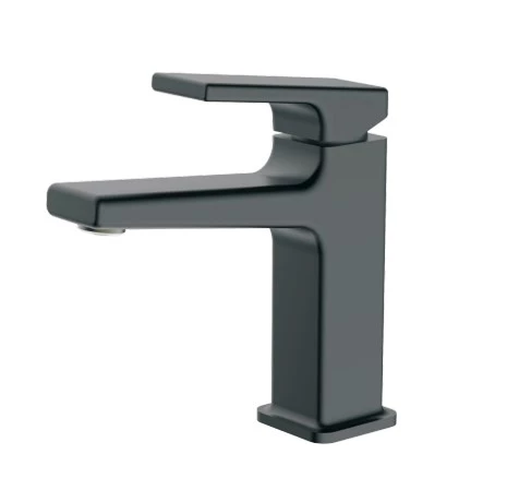 Смеситель для раковины HAIBA латунь, черный (HB10831-7) - фото 1