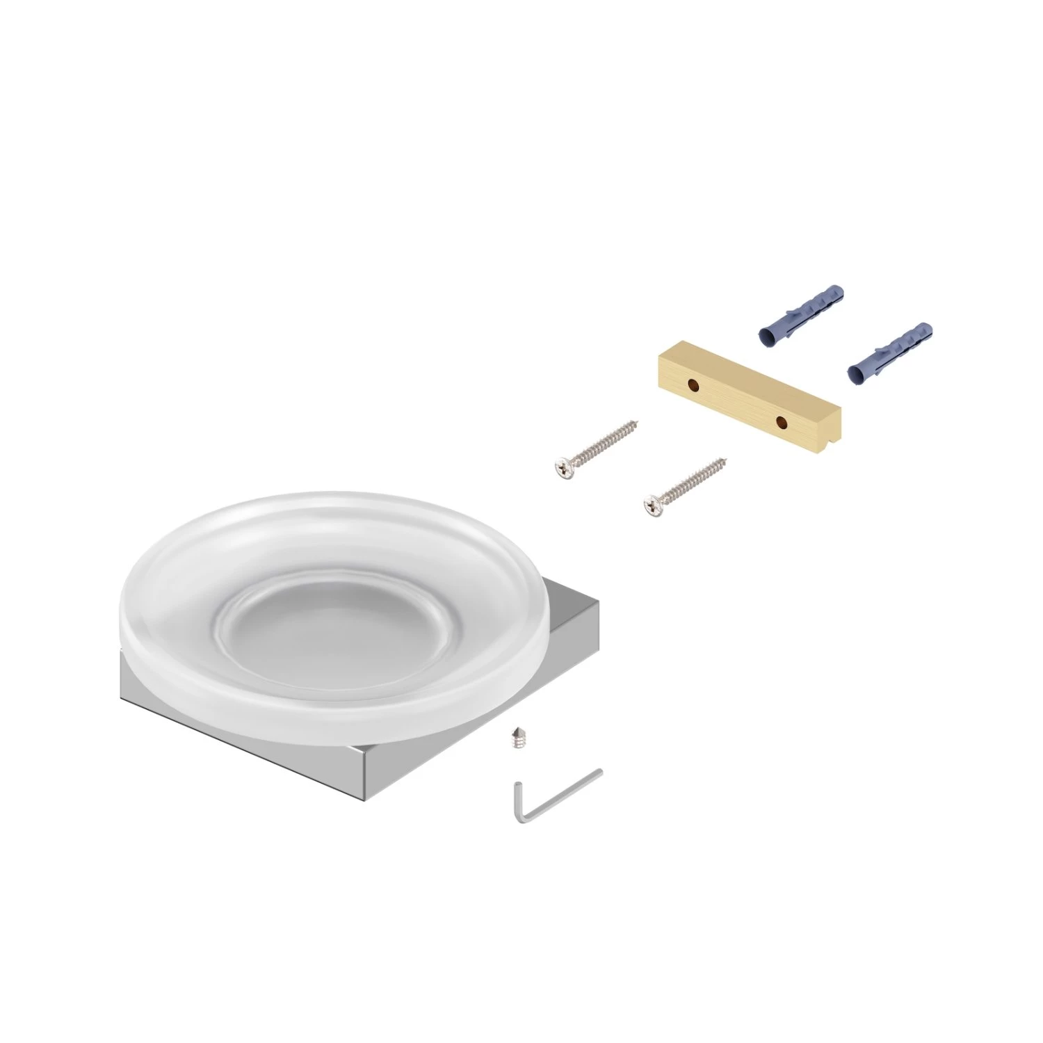 Мыльница Timo Petruma никель (15221/13) - фото 2