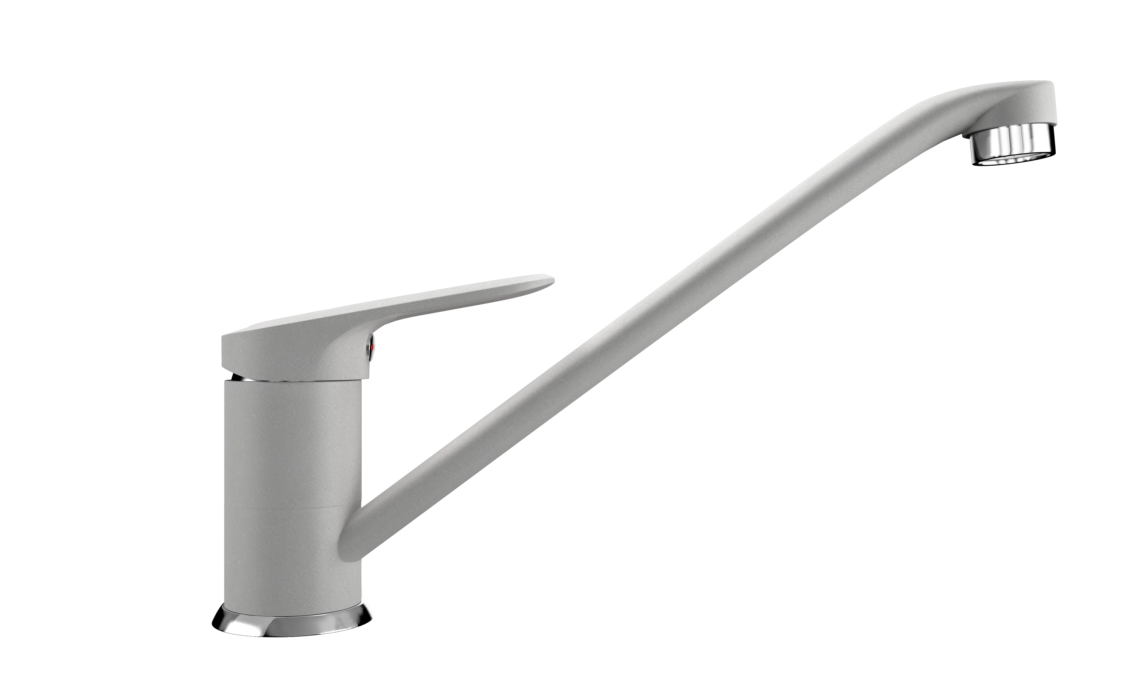 Смеситель для кухни Ulgran Classic ультра-белый (U-004-341) - фото 1