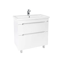 Тумба VIANT "Марсель" 2 ящика белая 425х760х820 под раковину .S-UM-COM80/1-w (COMO 80) (VMAR80CO-T2Y)