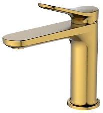 Смеситель для раковины BELZ брашированное золото (B10786-5)