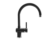 Смеситель ULGRAN Steel 021-003, цвет "вороненая сталь" (US-021-003)